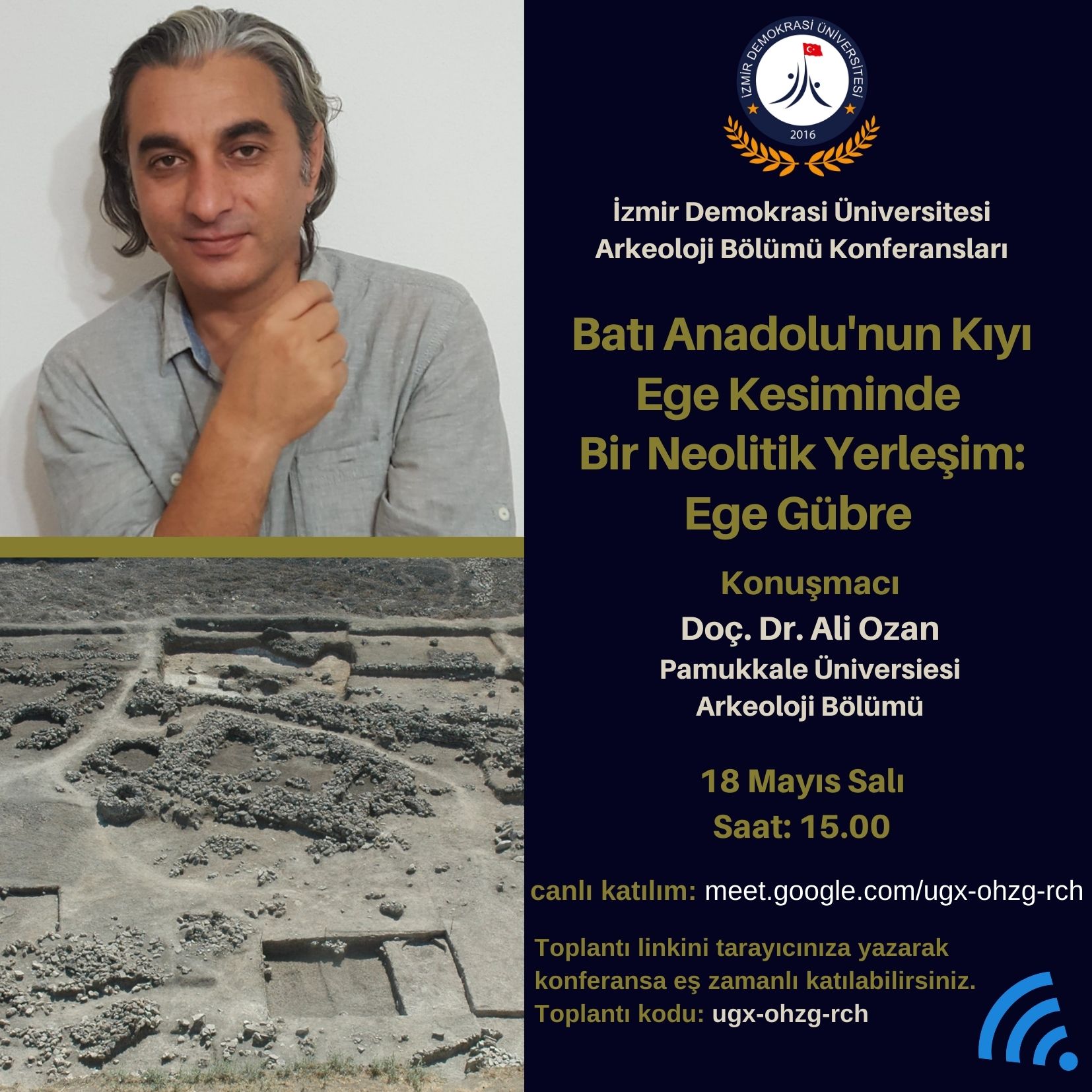 İDÜ - Arkeoloji Bölümü Konferansları