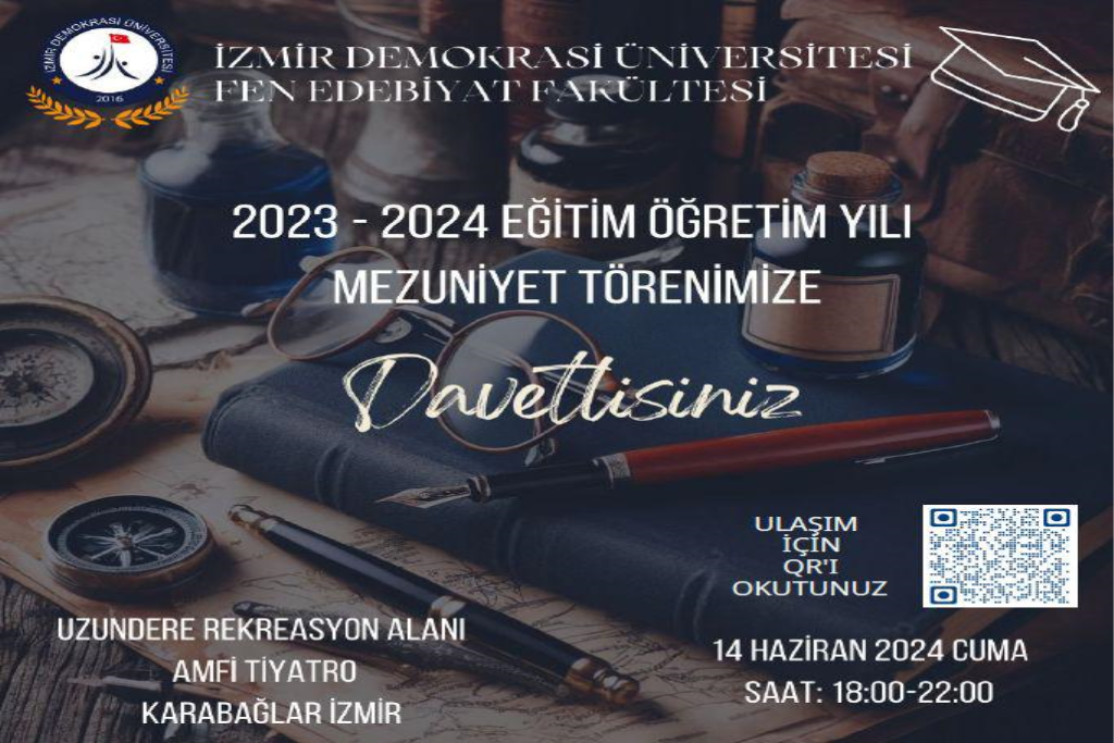 2023-2024 Fen Edebiyat Fakültesi Mezuniyet Töreni