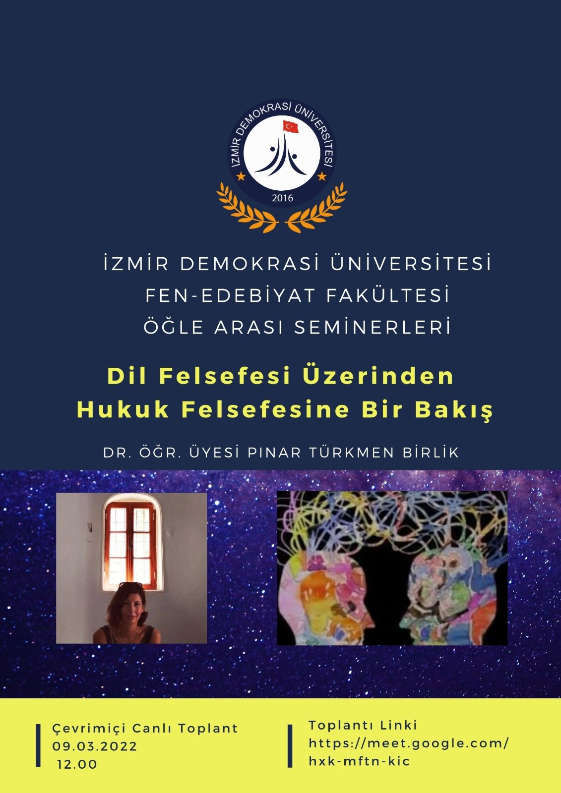 İDÜ - Fen-Edebiyat Fakültesi Öğle Arası Seminerleri
