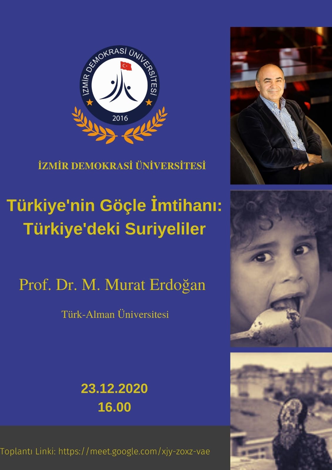 İzmir Demokrasi Üniversitesi Fen-Edebiyat Fakültesi Konferansları