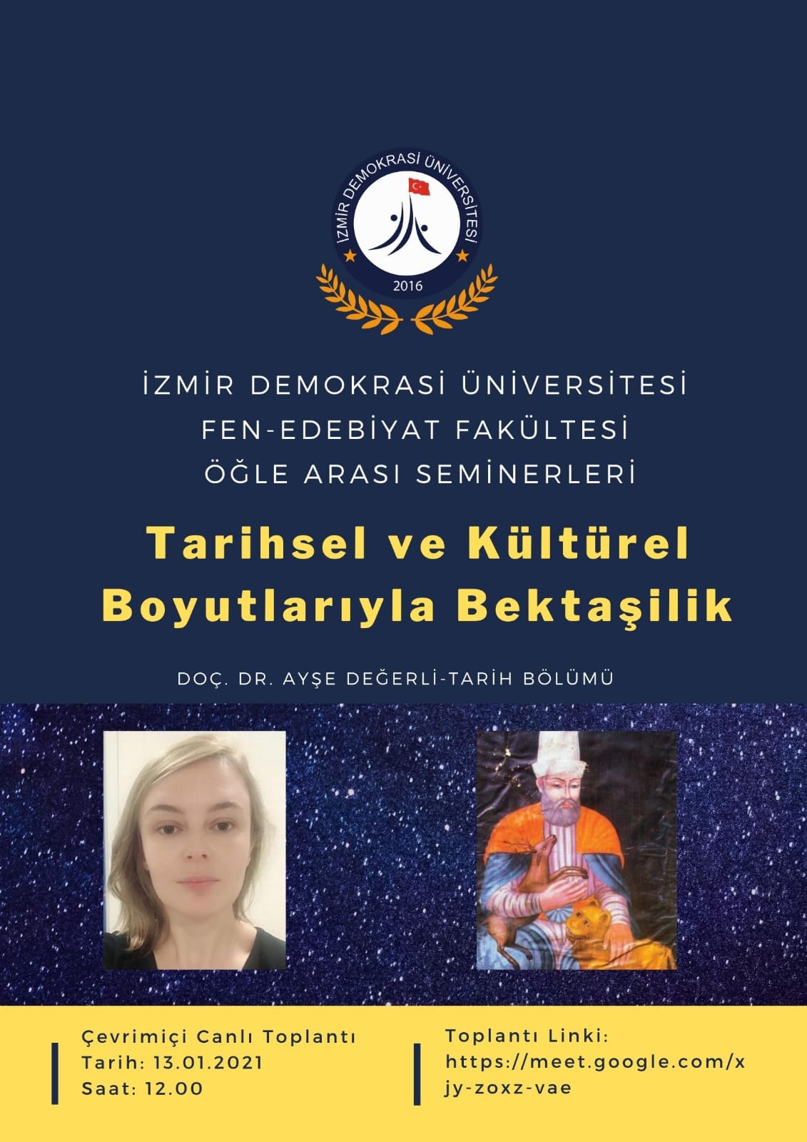 İDÜ - Fen-Edebiyat Fakültesi Öğle Arası Seminerleri