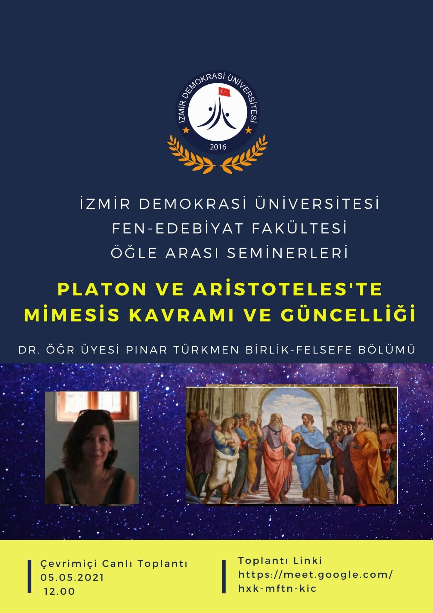 İDÜ - Fen-Edebiyat Fakültesi Öğle Arası Seminerleri