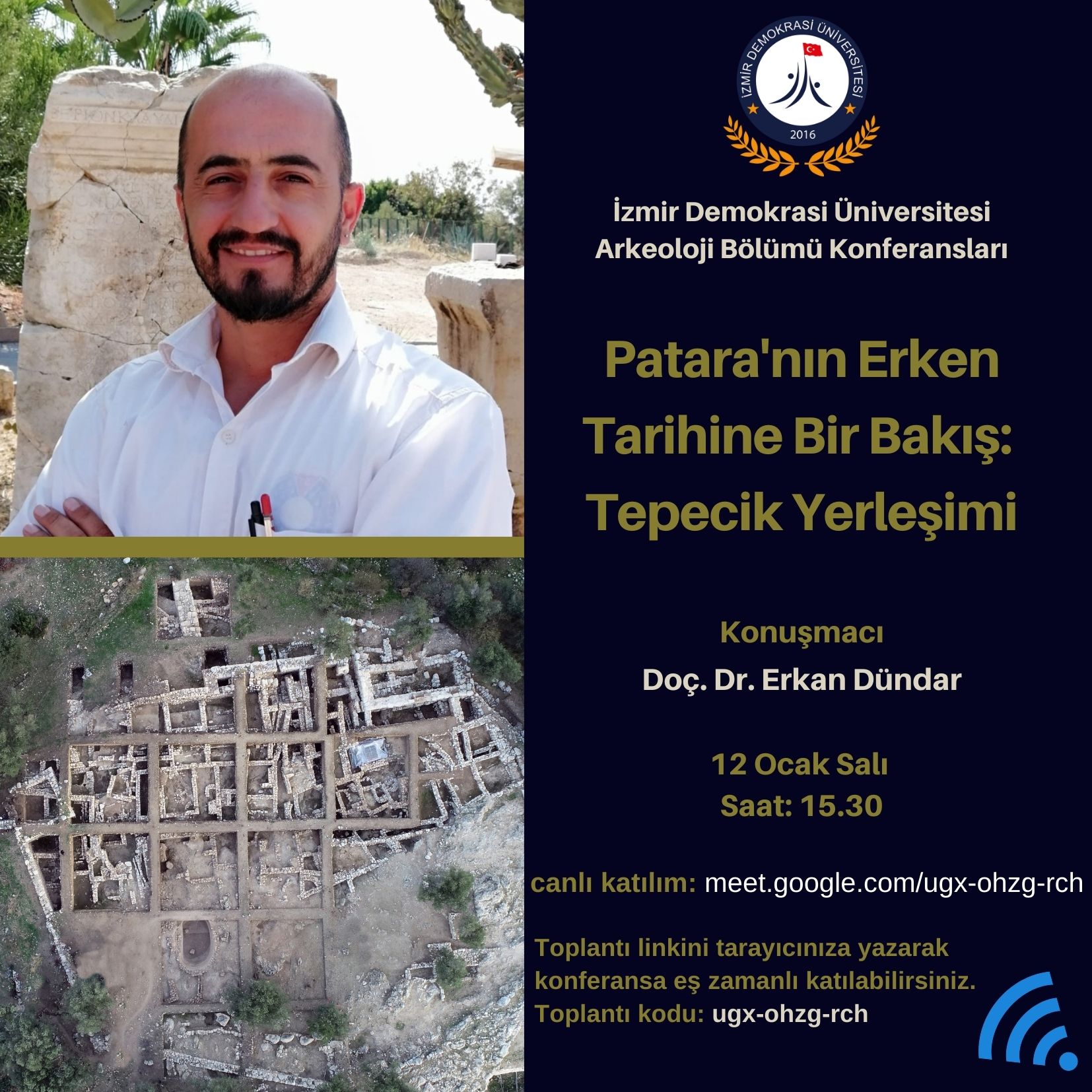 İDÜ - Arkeoloji Bölümü Konferansları