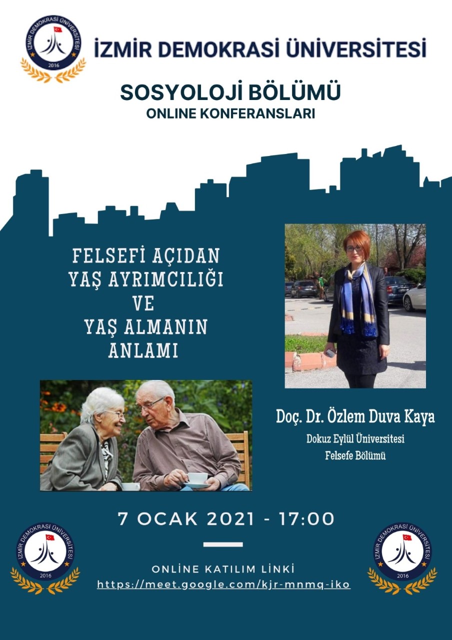 İzmir Demokrasi Üniversitesi Sosyoloji Bölümü Konferansları