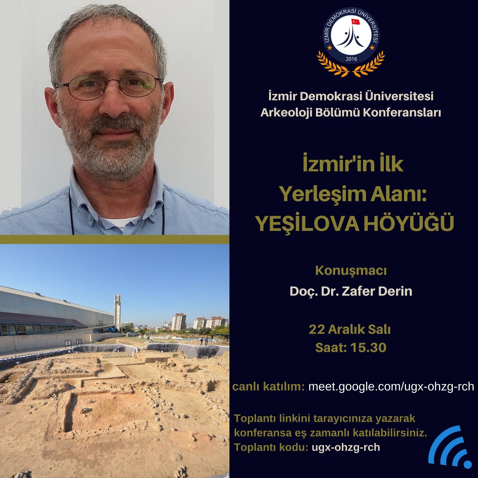 İDÜ - Arkeoloji Bölümü Konferansları