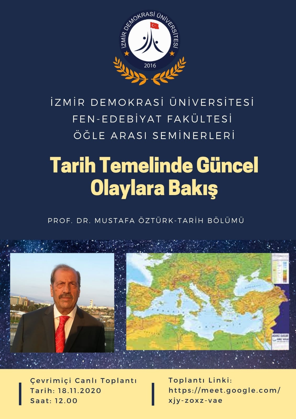 İDÜ - Fen-Edebiyat Fakültesi Öğle Arası Seminerleri