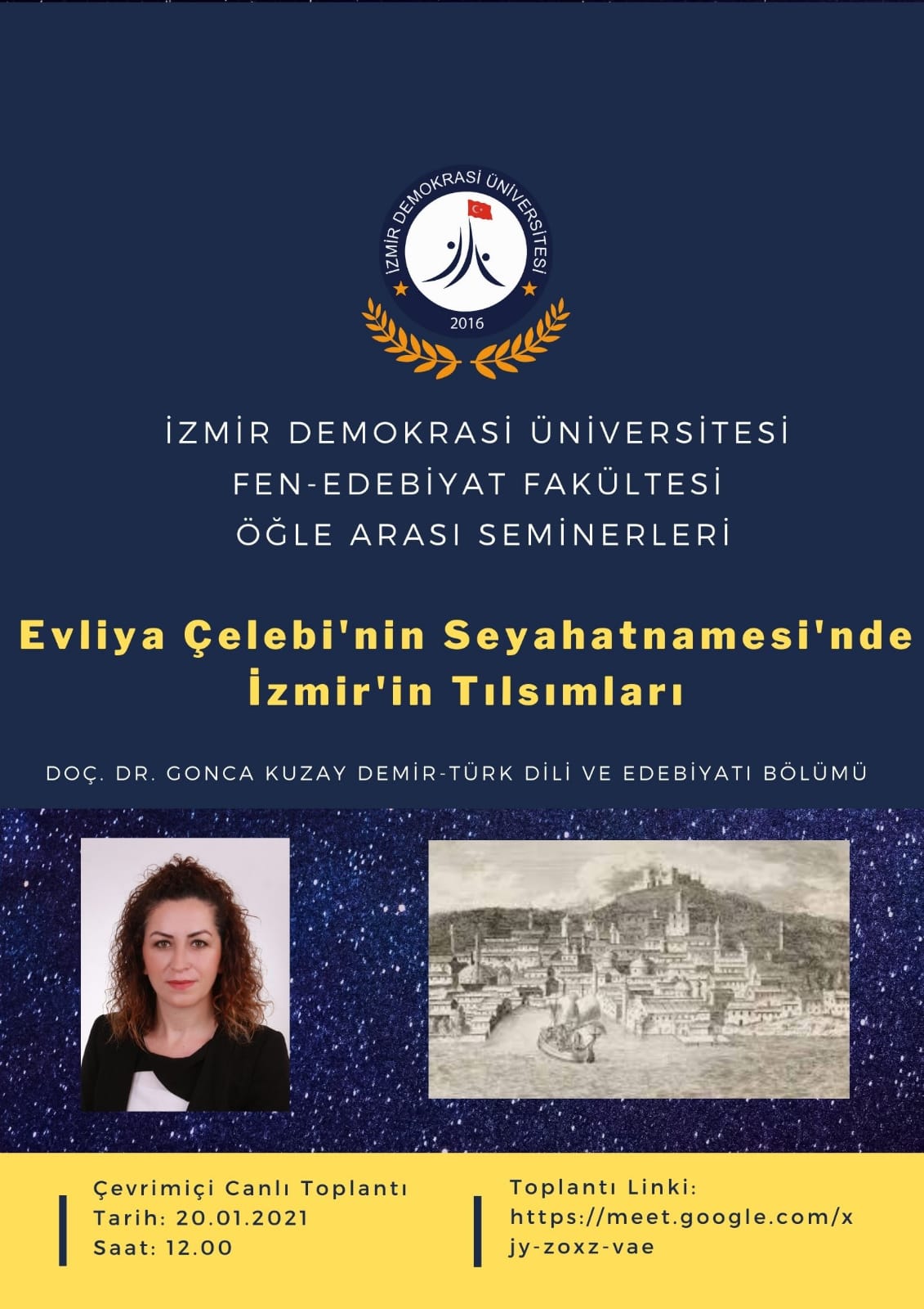 İDÜ - Fen-Edebiyat Fakültesi Öğle Arası Seminerleri