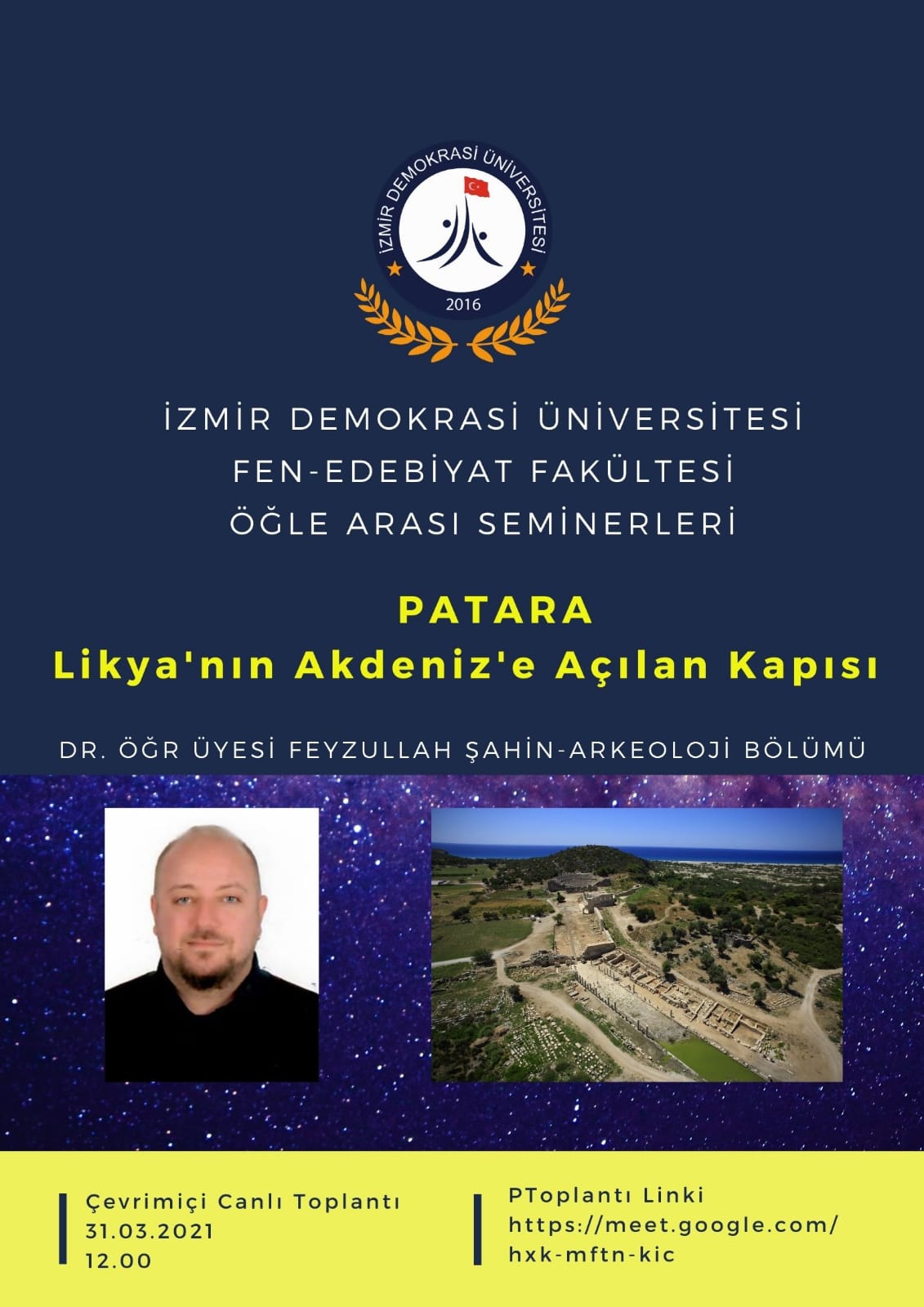 İDÜ - Fen-Edebiyat Fakültesi Öğle Arası Seminerleri
