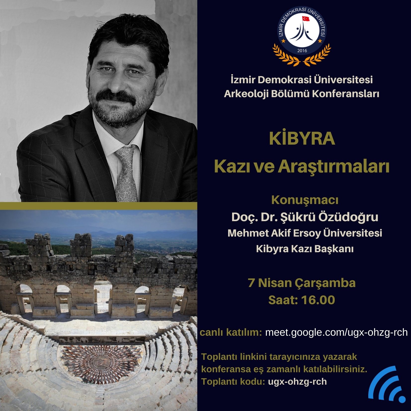 İDÜ - Arkeoloji Bölümü Konferansları